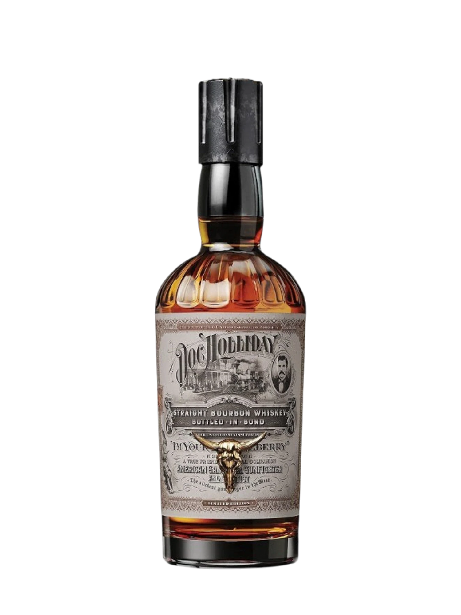 Doc Holliday 4 Years Old BIB Bourbon Whiskey 750ml