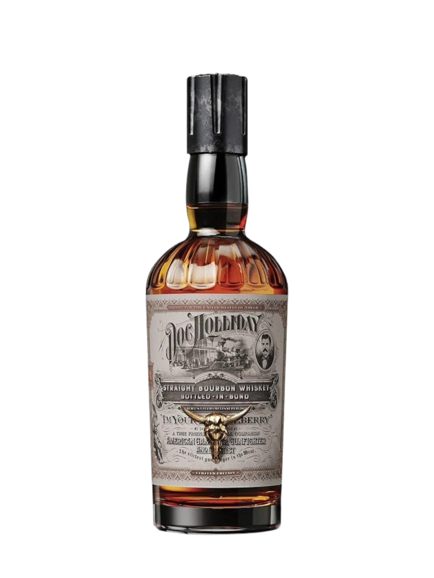 Doc Holliday 4 Years Old BIB Bourbon Whiskey 750ml