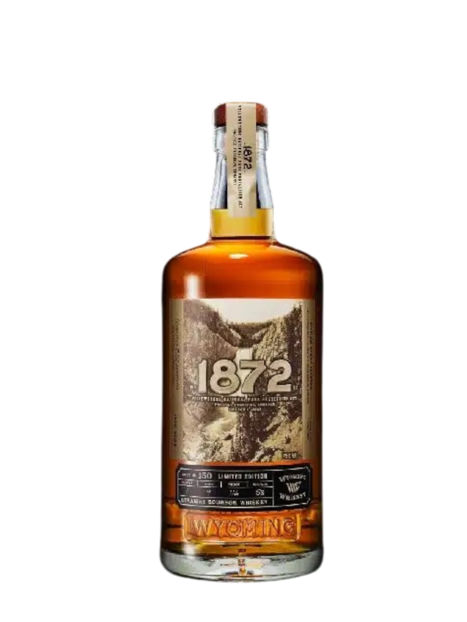Wyoming 1872 Straight Bourbon Whiskey 750ml