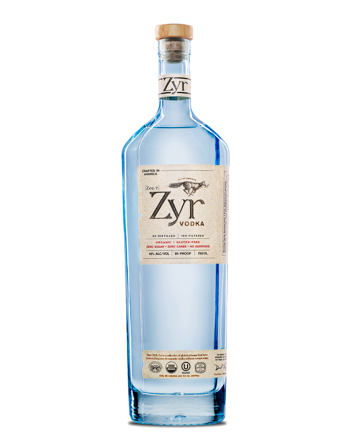 Zyr Vodka 750 ml