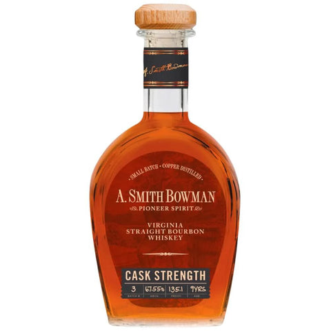 A. Smith Bowman Cask Strength Bourbon Batch #3 750ml