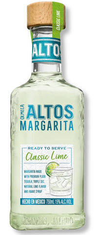 Olmeca Altos Classic Lime Margarita RTD 750ml
