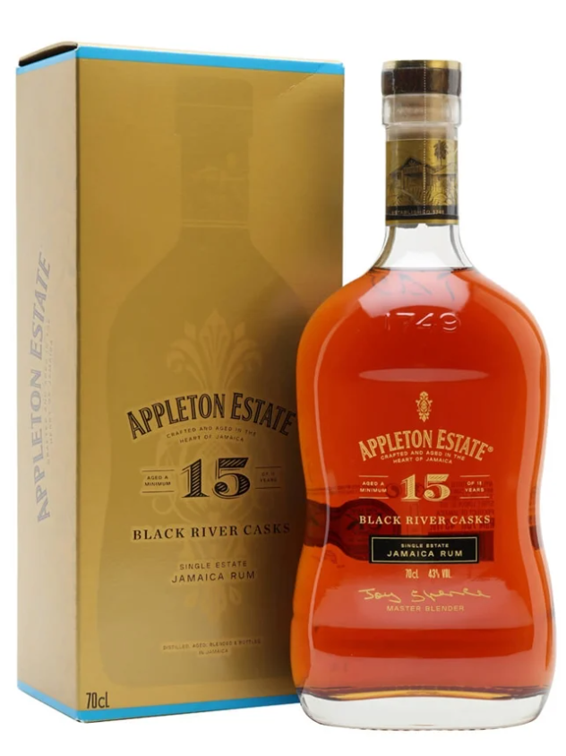 Appleton Estate 15 Year Old Black River Casks 750ml
