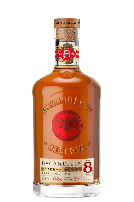 Bacardi Reserva Ocho 8 Years Rum 750ml - Preet's Barrel