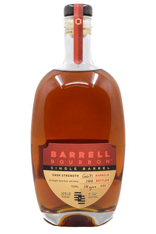 Barrell Bourbon Single Barrel Craft 750ml - Preet's Barrel