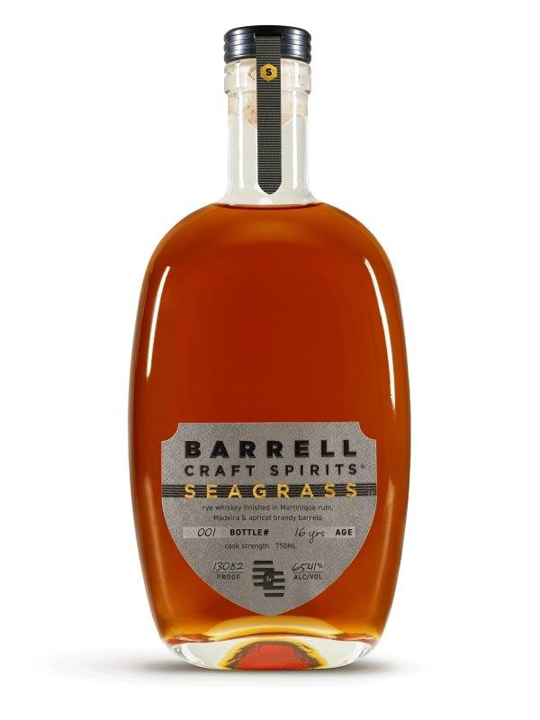 Barrell Rye Whiskey Gray Label Seagrass Cask Strength 750ml - Preet's Barrel