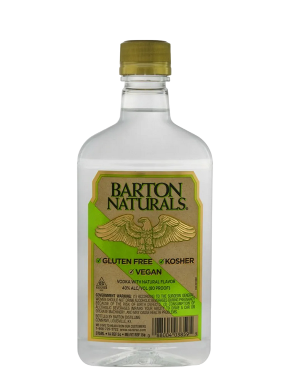 Barton Vodka Kosher 80pf 375ml