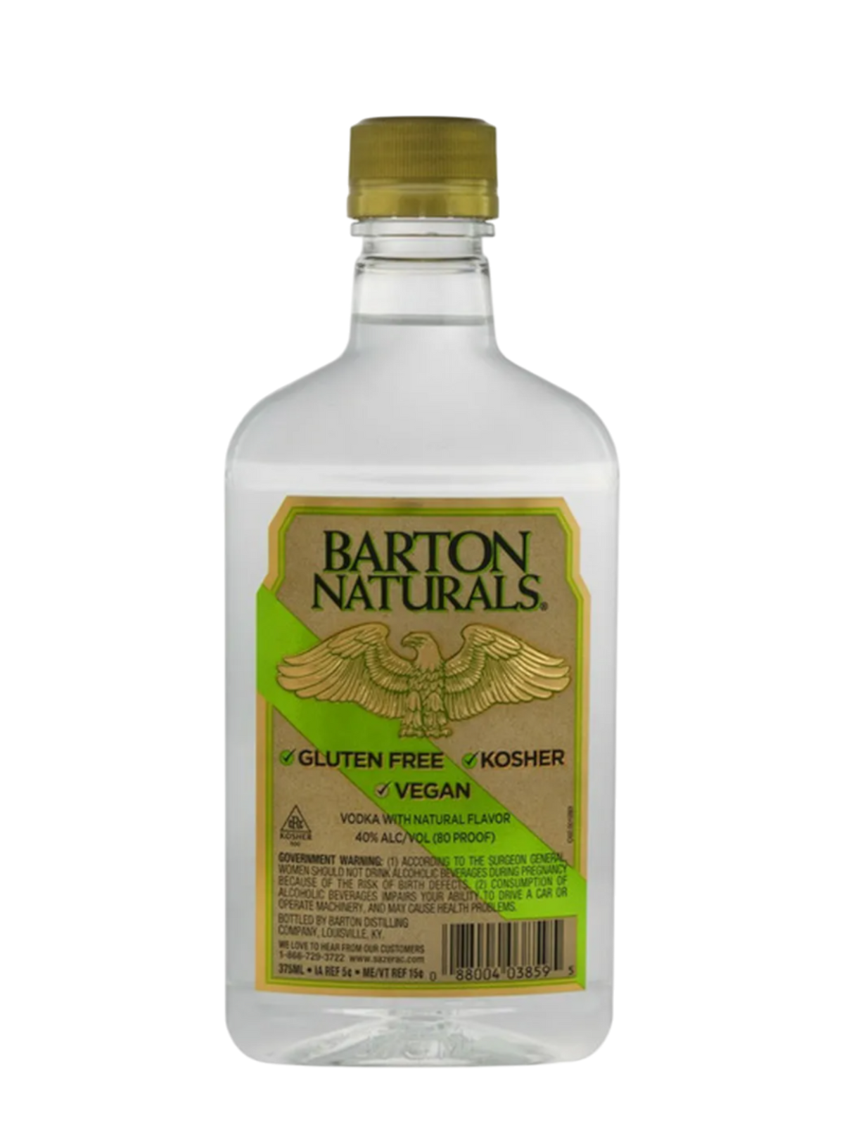 Barton Vodka Kosher 80pf 375ml