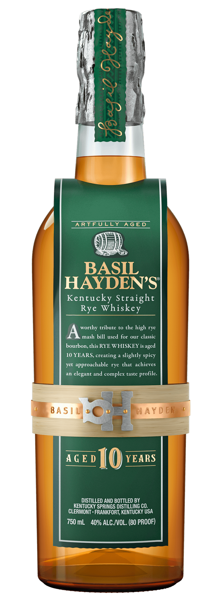 Basil Hayden'S 10 Years Old Rye Whiskey 750ml - Preet's Barrel