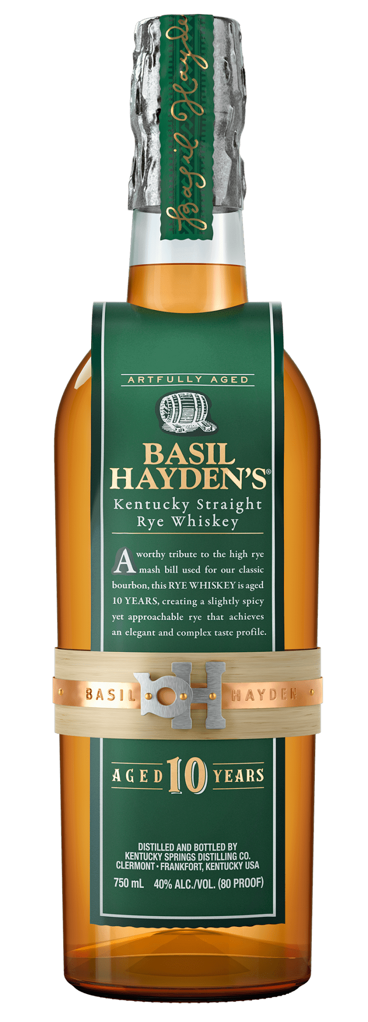 Basil Hayden'S 10 Years Old Rye Whiskey 750ml