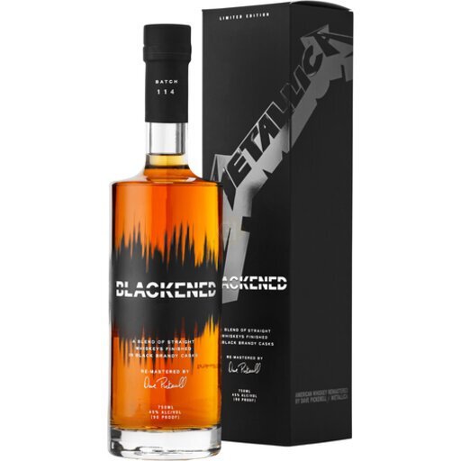 BLACKENED AMERICAN WHISKEY | LIMITED BATCH 114 | THE BLACK ALBUM WHISKEY PACK COLLECTORS EDITION