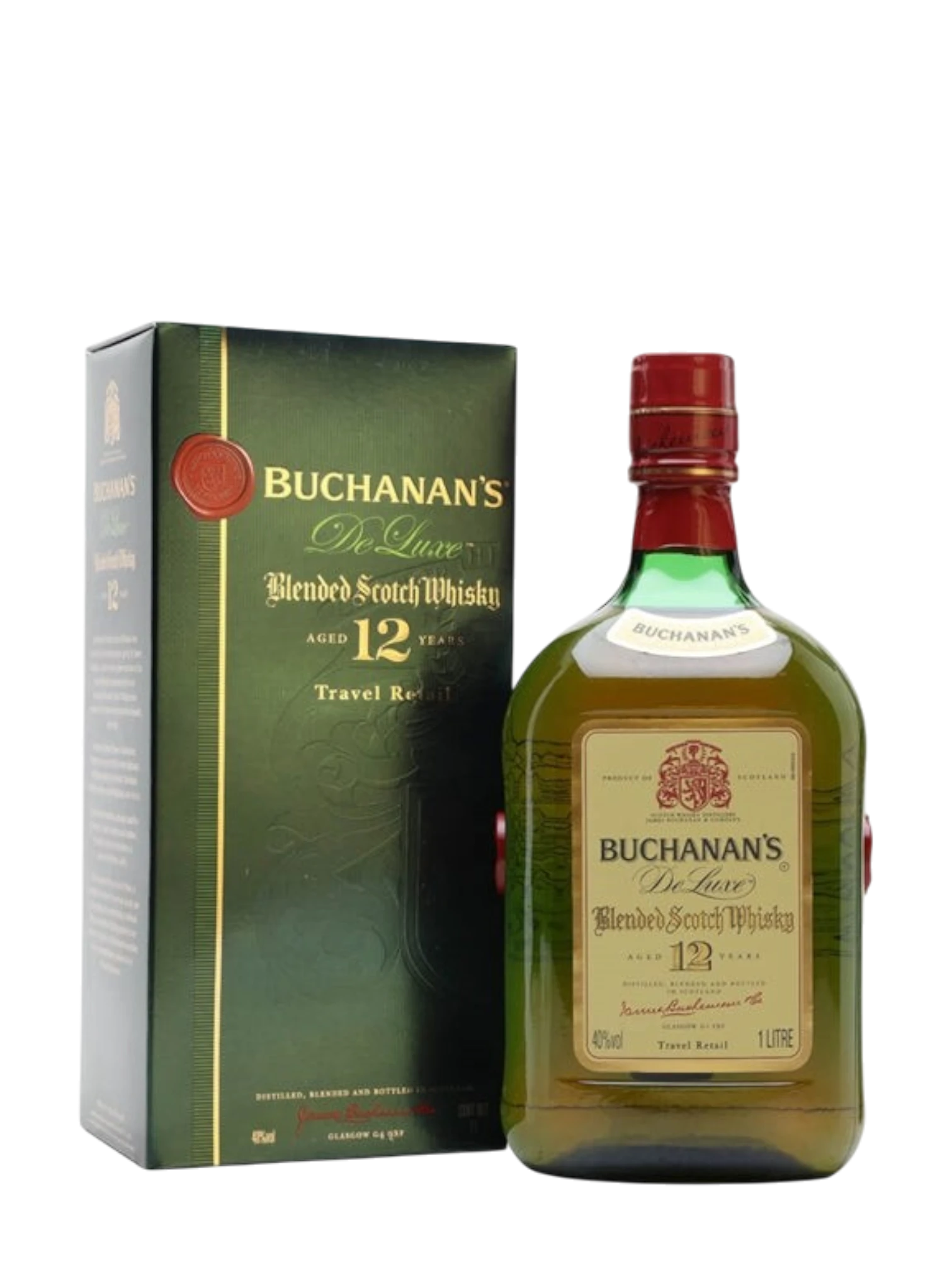 Buchanan's Blended Scotch Deluxe 12 Years Old 1L