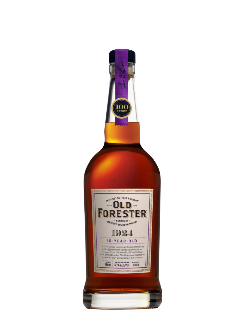 1924 10 Year Old Kentucky Straight Bourbon 750Ml.,..