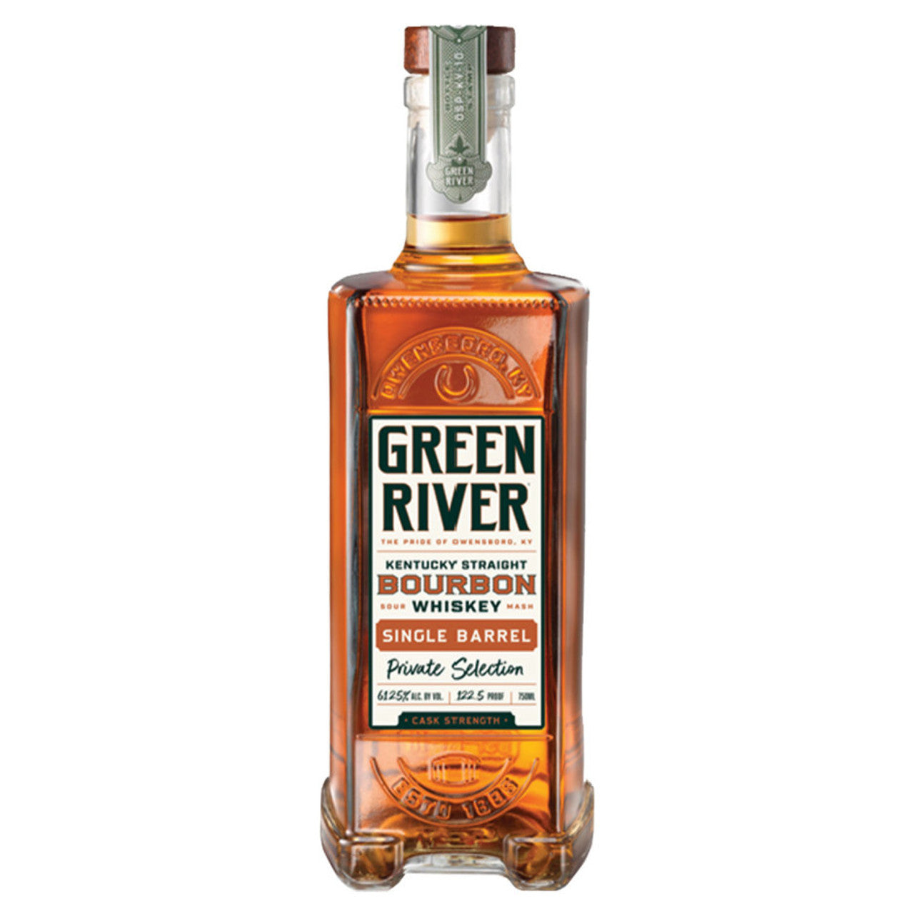 Green River Single Barrel Private Selection Preet Barrel Pick 125.8 proof 750ml