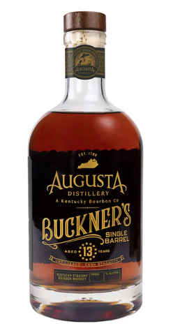 Augusta Distillery Buckner's Single Barrel Bourbon 13 Year Barrel 143.3 Proof 750ml