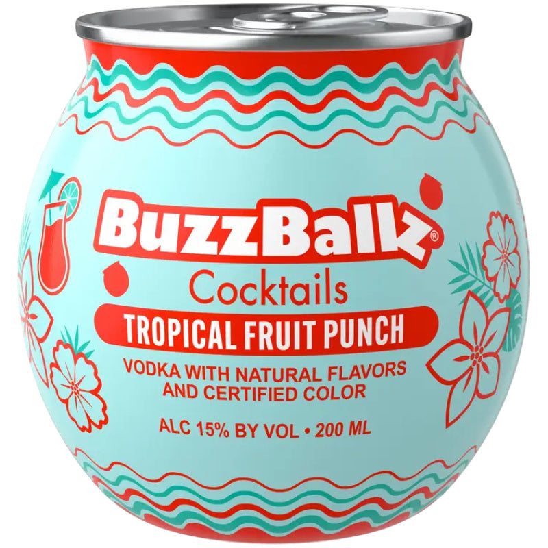 BuzzBallz Cocktails Tropical Fruit Punch 200ml