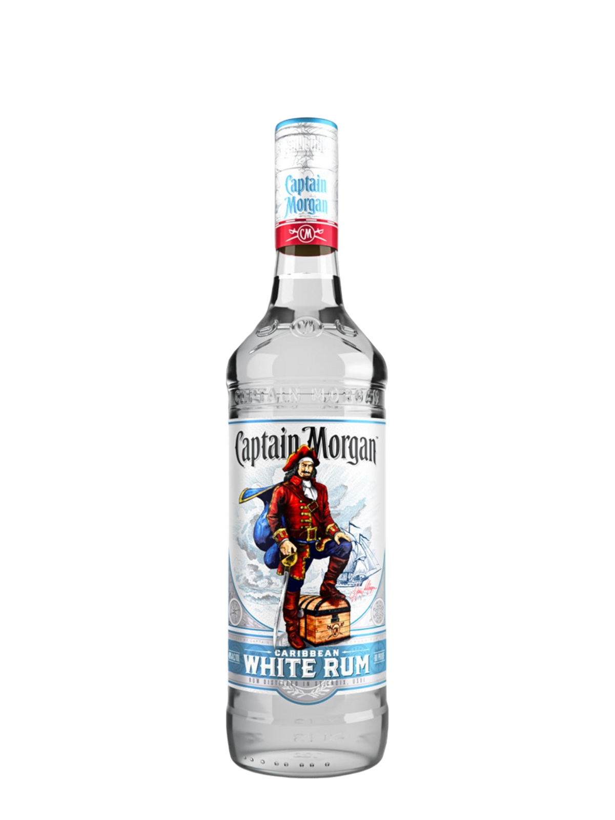 Captain Morgan White Rum 1L
