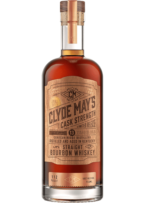 Clyde May's Cask Strength 13 Years Old 750ml - Preet's Barrel