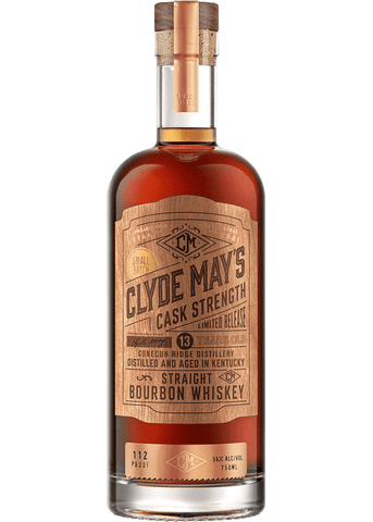 Clyde May's Cask Strength 13 Years Old 750ml - Preet's Barrel