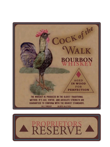 Proprietors Reserve' Cock Of The Walk' Bourbon 750ml