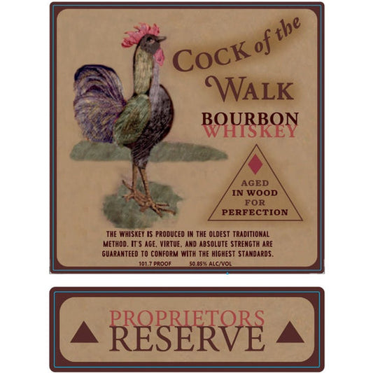 Proprietors Reserve' Cock Of The Walk' Bourbon 750ml