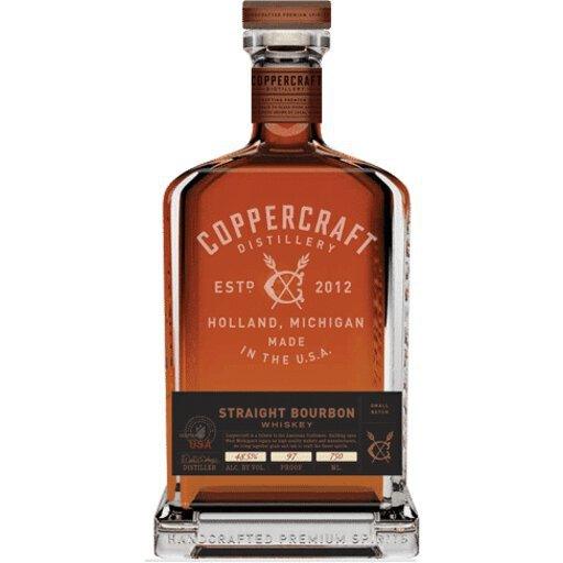 Coppercraft Distillery Straight Bourbon Holland Michigan 750ml