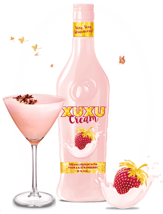 XUXU Cream Strawberry Vodka  750ml