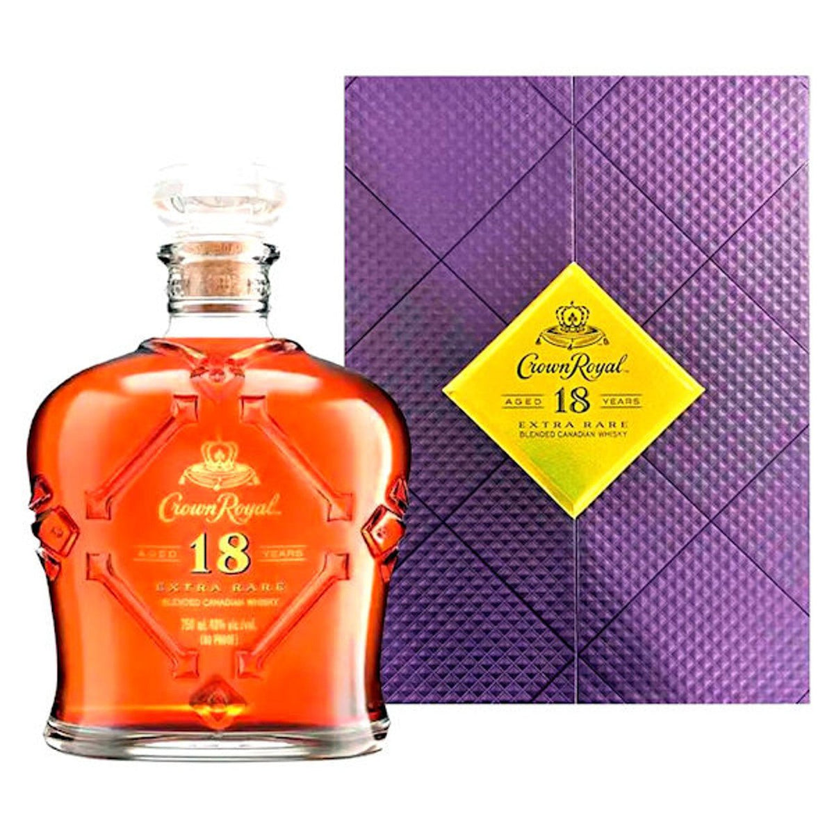 Crown Royal 18 Years Old Extra Rare Canadian Whiskey 750ml - Limited-G2 Wine and Spirits-82000796794