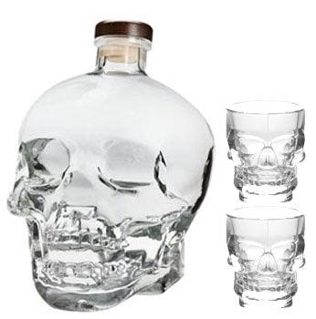 Crystal Head With Glasses 750ml - Preet's Barrel