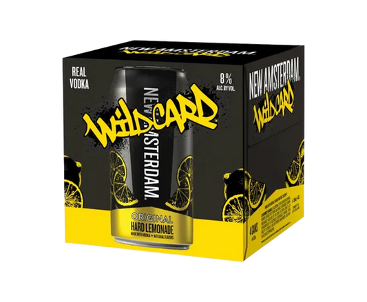 Wildcard Hard Lemonade Can 4x355ml