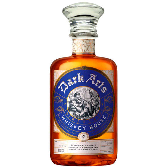 Dark Arts Whiskey House Blunt Blend Straight Rye Whiskey Finished In Madeira Cask And In A Armagnac Cask