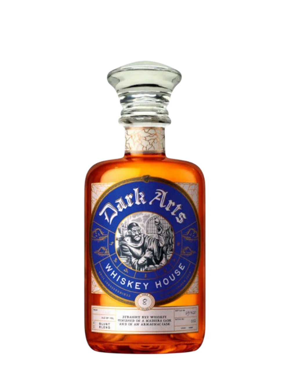 Dark Arts Whiskey House Blunt Blend Straight Rye Whiskey Finished In Madeira Cask And In A Armagnac Cask