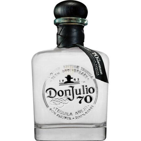 Don Julio 70th Anniversary Crystal Anejo Tequila 750ml - Preet's Barrel