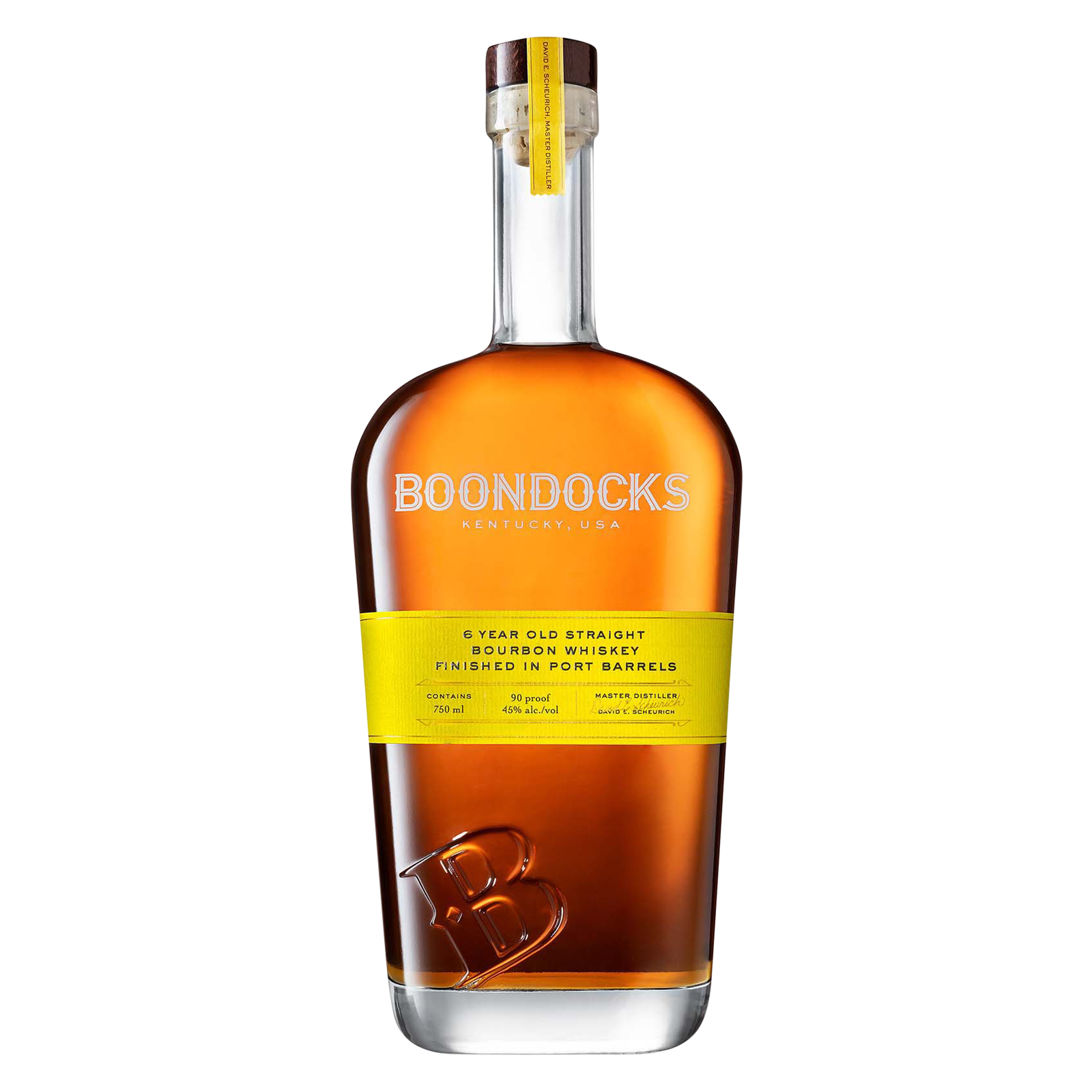 Boondocks 6yr Straight Bourbon Finished in Port Barrels
