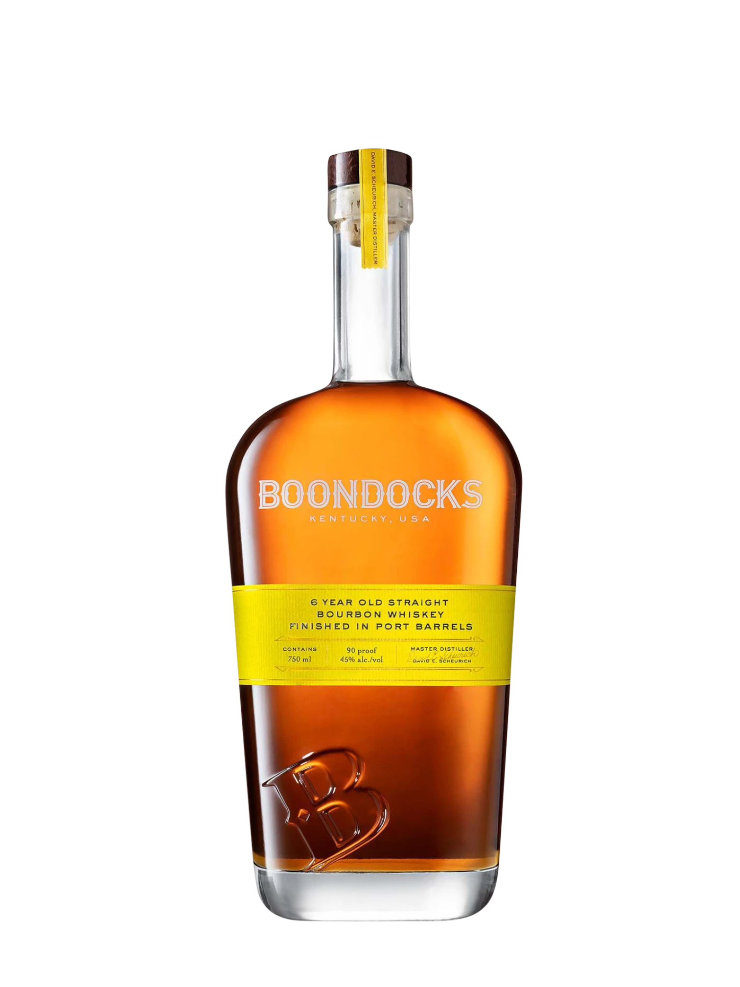 Boondocks 6yr Straight Bourbon Finished in Port Barrels