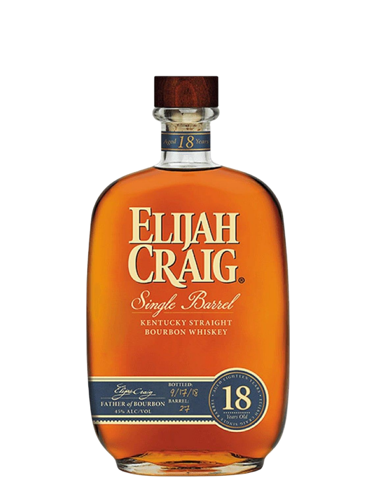 Elijah Craig 18 years 750 ml