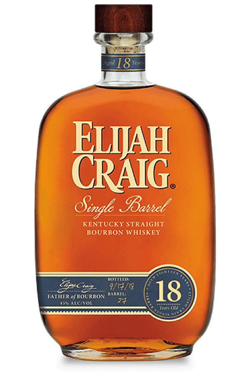 Elijah Craig Single Barrel 18 Years Old 750ml - Preet's Barrel