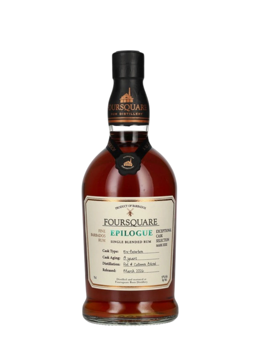 Foursquare 19 Years Exceptional Cask Series - Epilogue Single Blended Rum 750ml