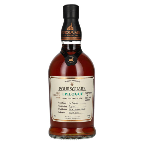 Foursquare 19 Years Exceptional Cask Series - Epilogue Single Blended Rum 750ml