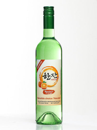 Han Jan Mandarin Orange 750ml · Preet's Liquors