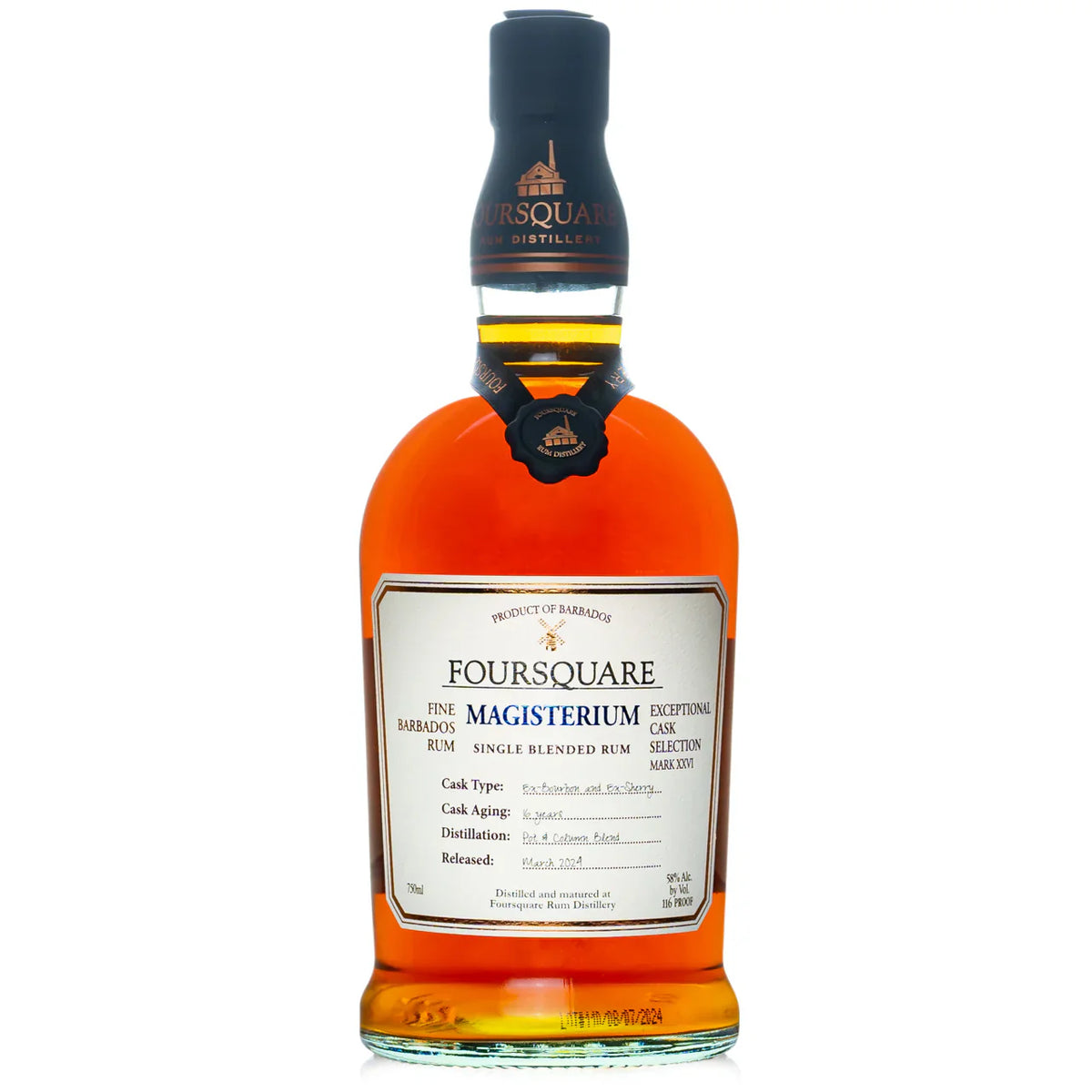 Magisterium Foursquare Rum Exceptional Cask Selection Single Blended 750ml