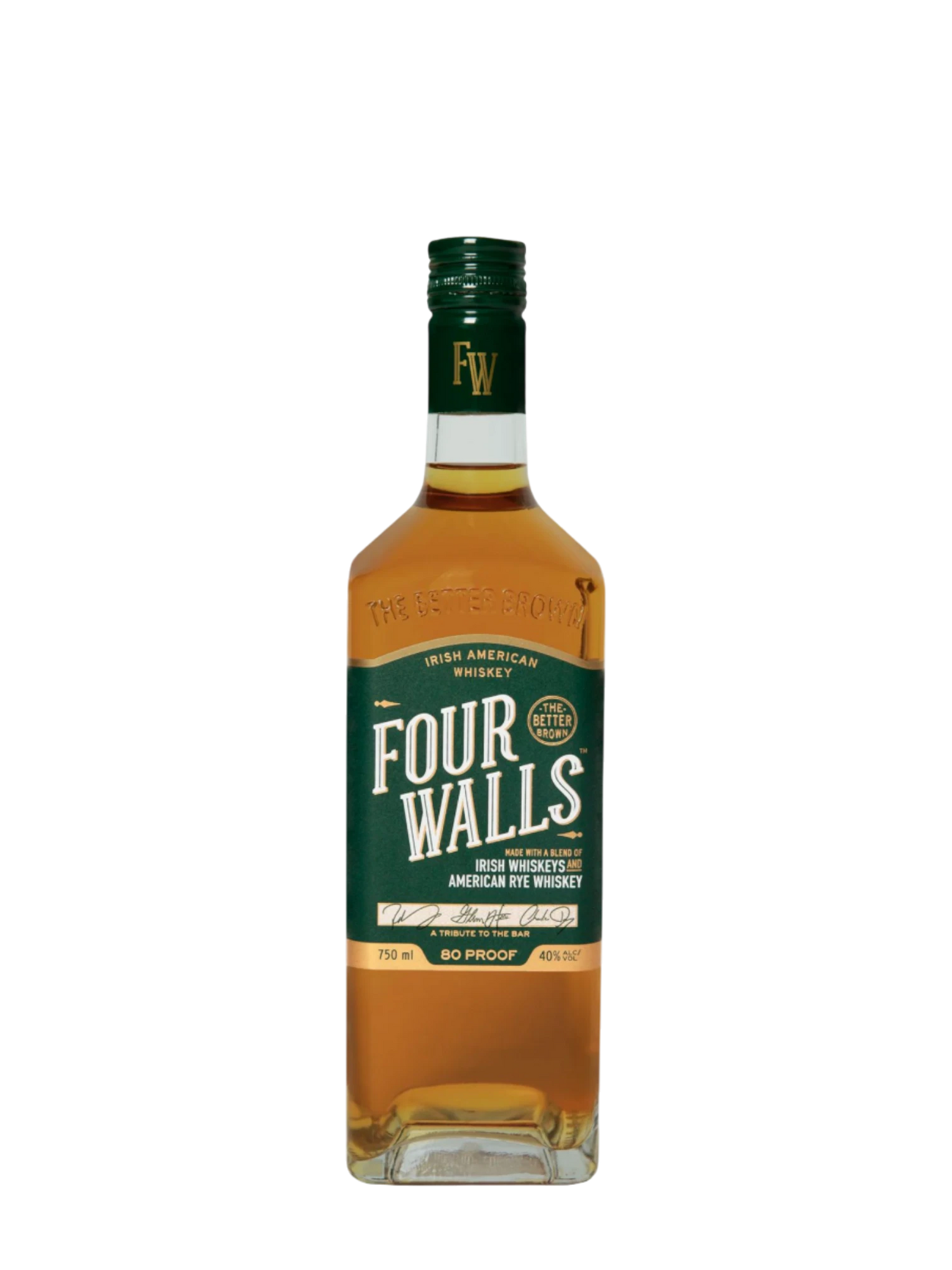 Four Walls Irish American Rye Whiskey 750ml