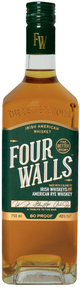 Four Walls Irish American Rye Whiskey 750ml