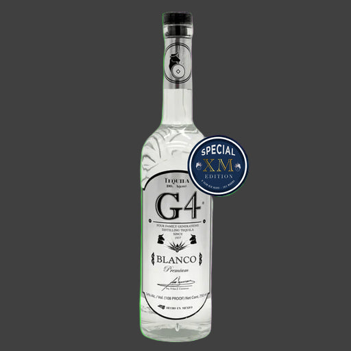 G4 Tequila Blanco Premium Special XM Edition @ Preet Liquor