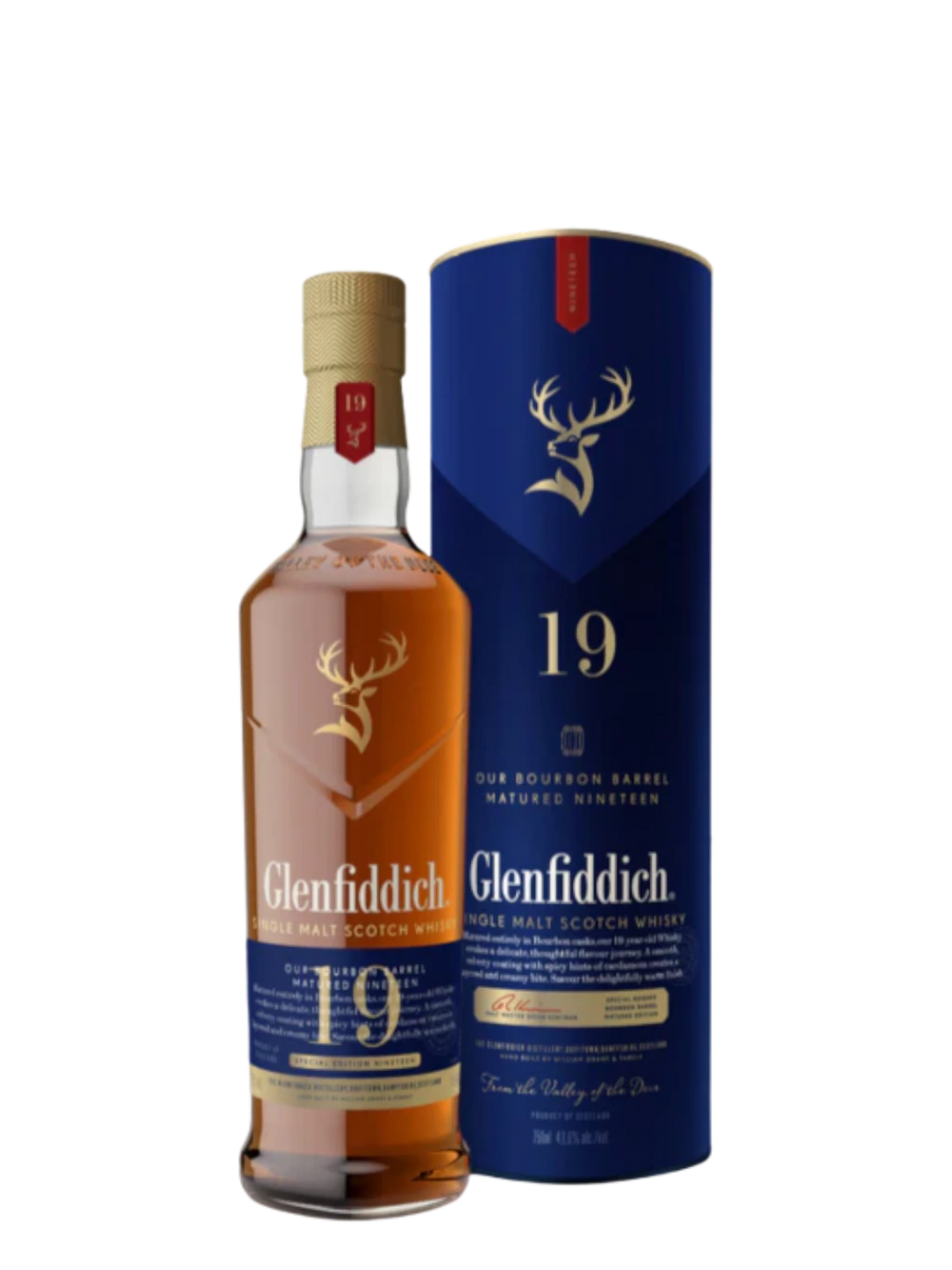 Glenfiddich 19 Year Old Single Malt Scotch Whisky 750ml