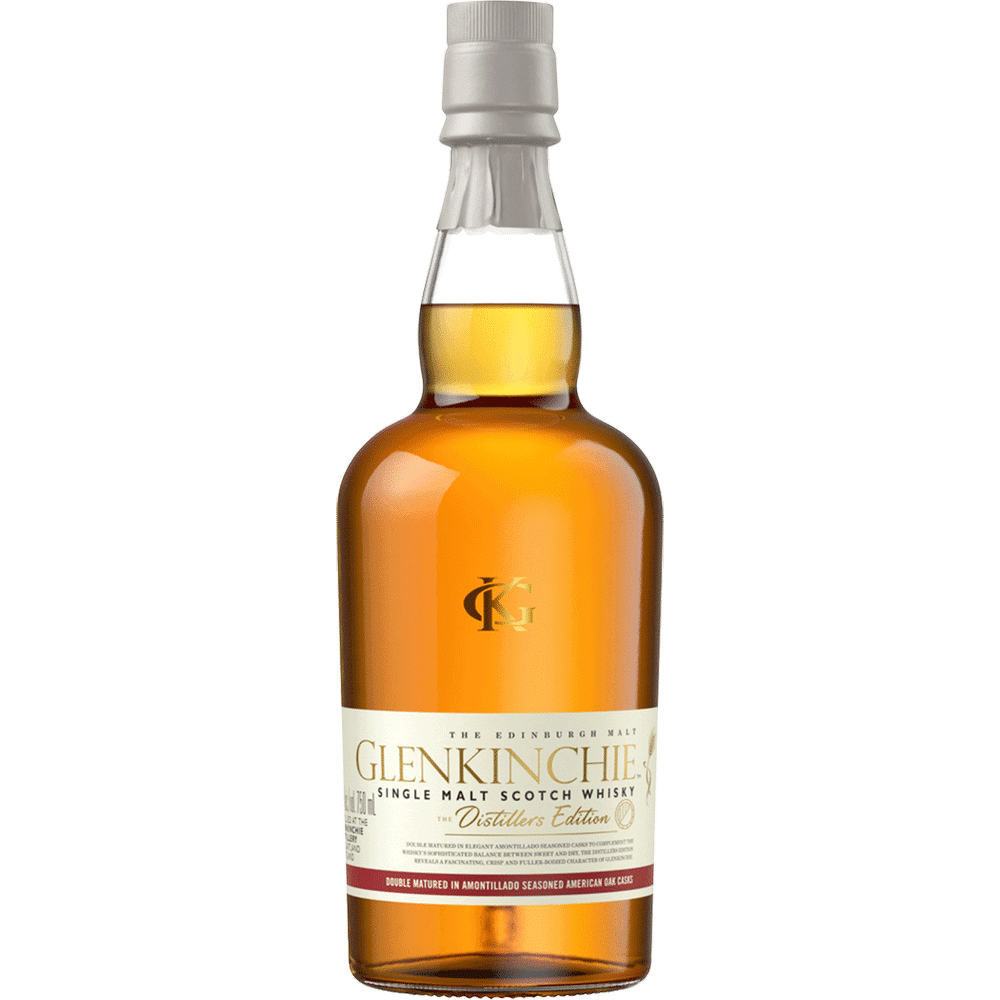 Glenkinchie Distillers Edition Double Matured Amontillado Sherry Cask Wood Single Malt Scotch Whisky 2022'..