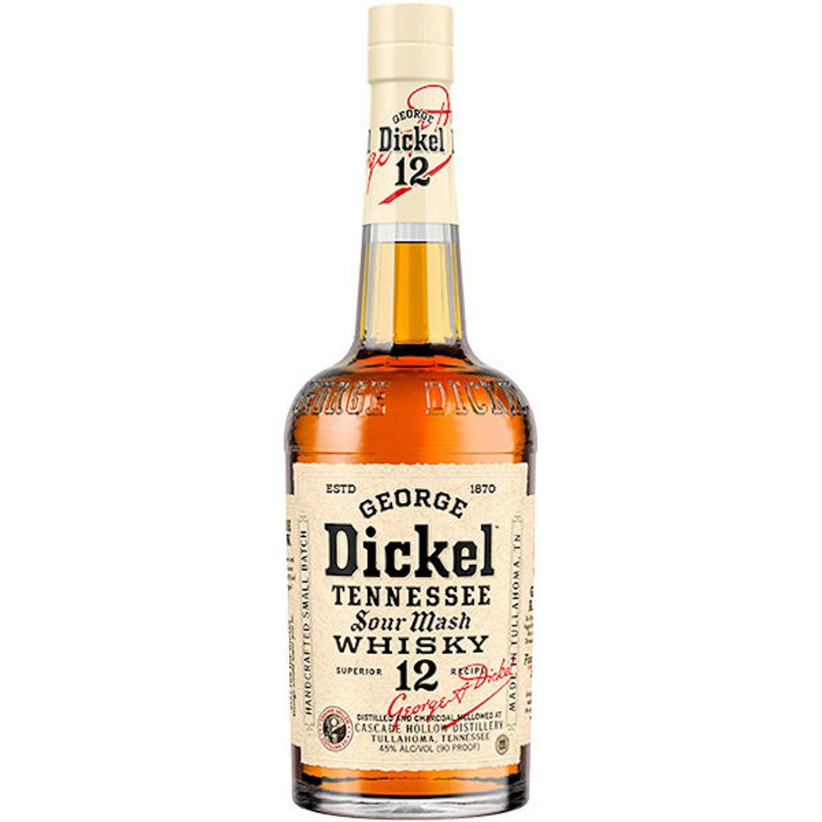 George Dickel No 12'..