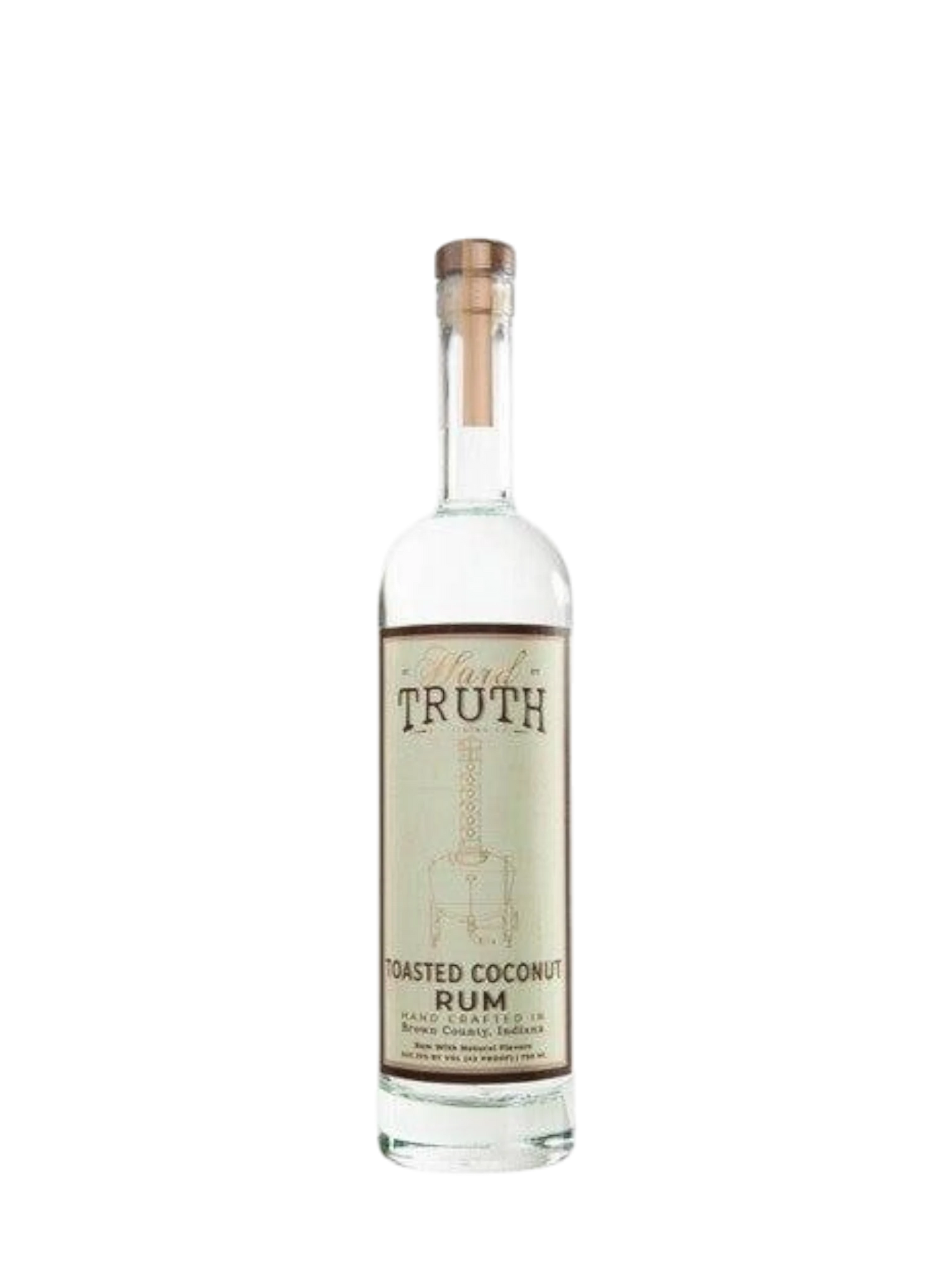 Hard Truth Toasted Coconut Flavored Rum 750ml