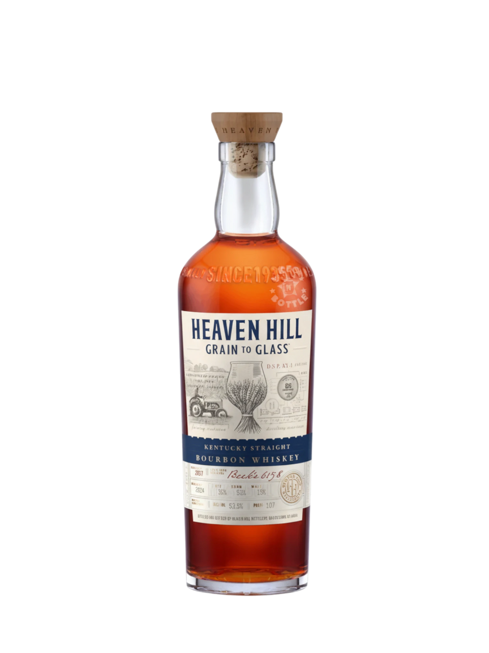 Heaven Hill Grain To Glass Bourbon 700ml