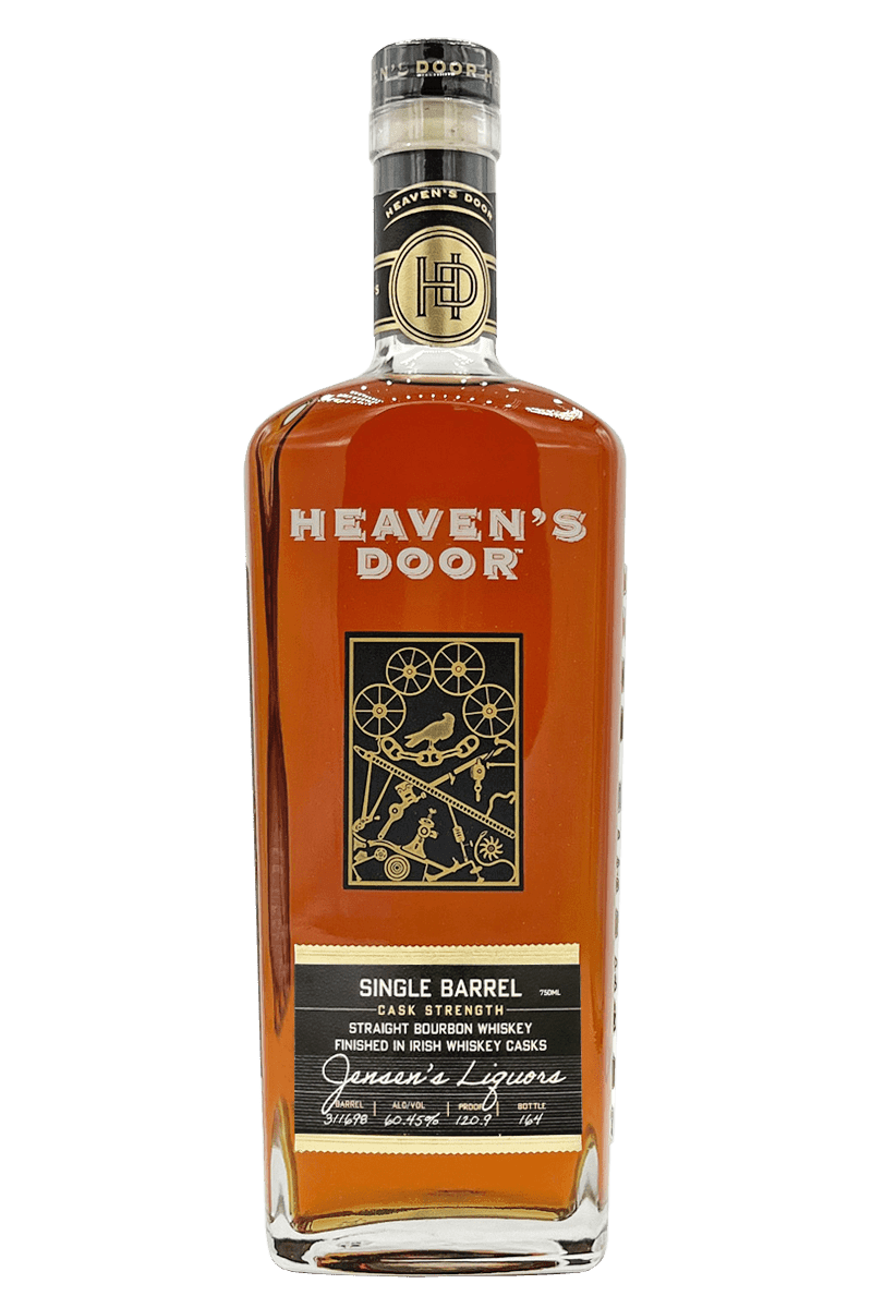 Heaven's Door Single Barrel Irish Whiskey Casks Finish 750ml - Preet's Barrel